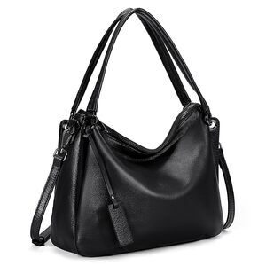 7642 Leather Shoulder Bags Minimalist Handbags Purses with Dual Handles &